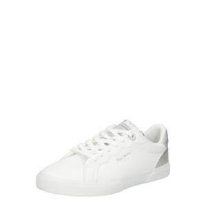 Pepe Jeans Sneaker 'KENTON SUPRA'  fehér / ezüst