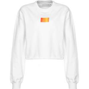 Calvin Klein Jeans Tréning póló  fehér / korál / lazac