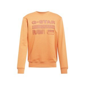 G-Star RAW Tréning póló  mandarin / pasztellpiros