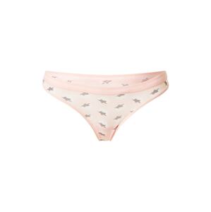 Calvin Klein Underwear String bugyik  világos-rózsaszín / fekete / fehér