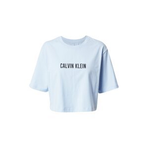 Calvin Klein Performance Funkcionális felső  világoskék / fekete