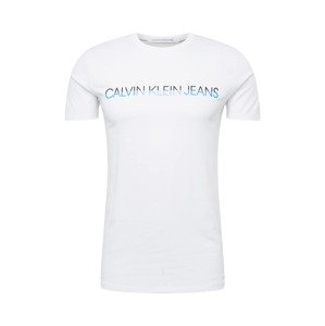 Calvin Klein Jeans Póló  fehér / kék / fekete
