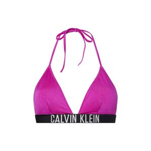 Calvin Klein Swimwear Bikini felső  fekete / fehér / orchidea