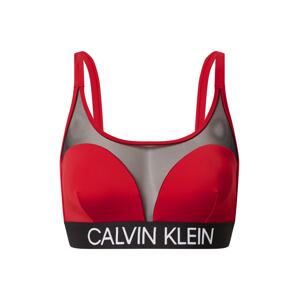 Calvin Klein Swimwear Bikini felső  piros / fekete