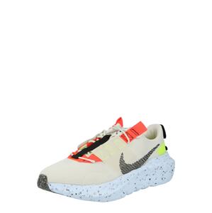 Nike Sportswear Rövid szárú edzőcipők 'Crater'  fekete / narancs / gyapjúfehér