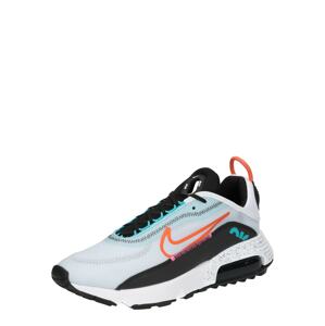Nike Sportswear Rövid szárú edzőcipők 'Air Max 2090'  füstkék / neonnarancs / fekete / fehér