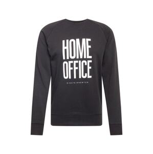 EINSTEIN & NEWTON Tréning póló 'Home Office'  fekete / fehér