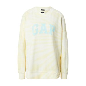 GAP Tréning póló  azúr / világos sárga / fehér