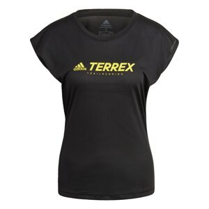 adidas Terrex Funkcionális felső  sárga / fekete