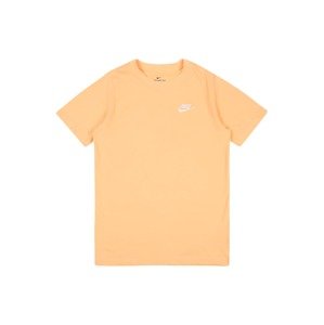Nike Sportswear Póló  narancs / fehér