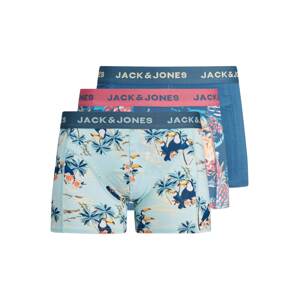 Jack & Jones Junior Alsónadrág  rózsaszín / kék / azúr / rózsaszín / sárga