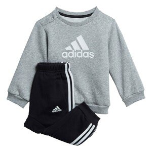 ADIDAS SPORTSWEAR Jogging ruhák 'Bagde of Sport'  szürke / fekete / fehér