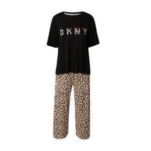 DKNY Pizsama  testszínű / fekete