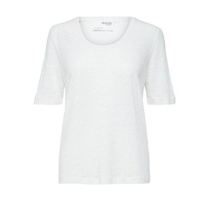 Selected Femme Curve Póló 'SLFLINE'  fehér