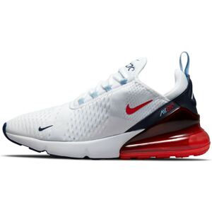 Nike Sportswear Rövid szárú edzőcipők 'Air Max 270'  fehér / kék farmer / piros