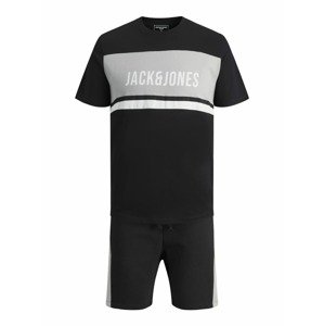 JACK & JONES Jogging ruhák  szürke / fekete / fehér