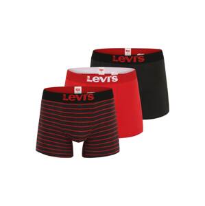 LEVI'S ® Boxeralsók  piros / fekete / fehér