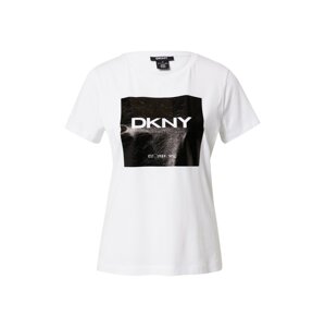 DKNY Póló  fehér / fekete