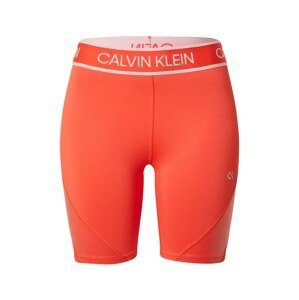 Calvin Klein Sport Sportnadrágok  rózsaszín / fehér