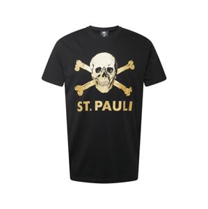 FC St. Pauli Póló  fekete / aranysárga / világos sárga