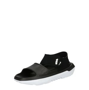 Nike Sportswear Szandálok 'PLAYSCAPE'  fekete / fehér