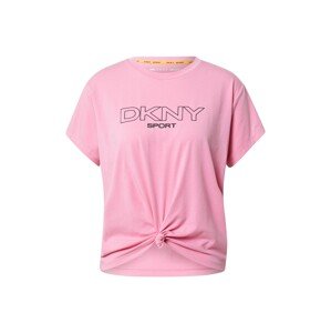 DKNY Performance Póló  világos-rózsaszín / fekete