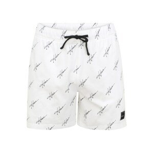 HOLLISTER Pizsama nadrágok  fehér / fekete