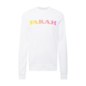 FARAH Tréning póló 'PALM'  sárga / rózsaszín / fehér