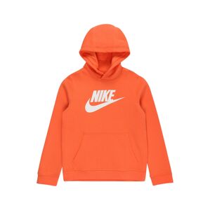 Nike Sportswear Tréning póló  sötét narancssárga / fehér