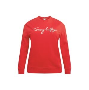 Tommy Hilfiger Curve Tréning póló  piros / fehér