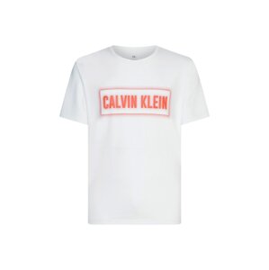 Calvin Klein Performance Funkcionális felső  fehér / sötét narancssárga