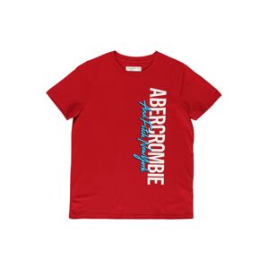 Abercrombie & Fitch Póló 'MAY'  piros / fehér / világoskék
