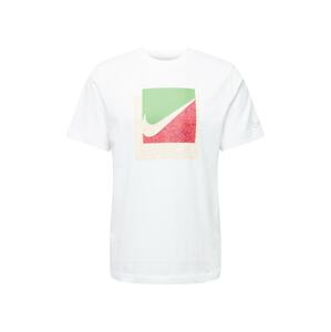 Nike Sportswear Póló  fehér / zöld / piros / krém