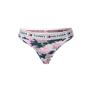 Tommy Hilfiger Underwear String bugyik  világos-rózsaszín / fehér / galambkék / világosbarna / tűzpiros