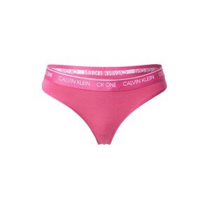Calvin Klein Underwear String bugyik  rózsaszín / fehér