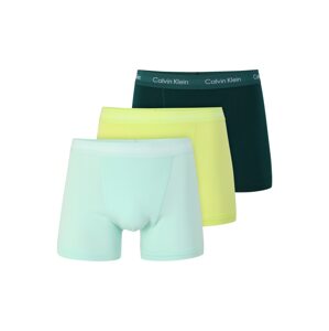 Calvin Klein Underwear Boxeralsók  sötétzöld / világoskék / sárga / fehér