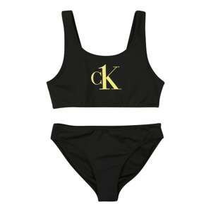 Calvin Klein Swimwear Bikini  fekete / pasztellsárga
