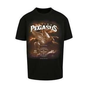 Mister Tee Póló 'Pegasus'  világoskék / dohánybarna / mokka / fehér