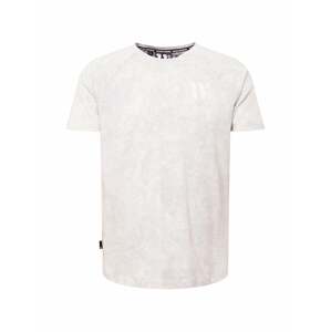 11 Degrees T-Shirt  világosszürke / fehér