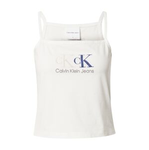 Calvin Klein Jeans Top  fehér / kék
