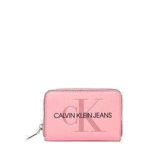 Calvin Klein Jeans Pénztárcák  rózsaszín / fekete