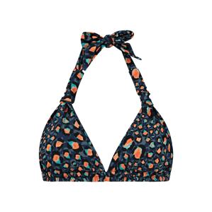 Shiwi Bikini felső  tengerészkék / türkiz / világos narancs / fekete