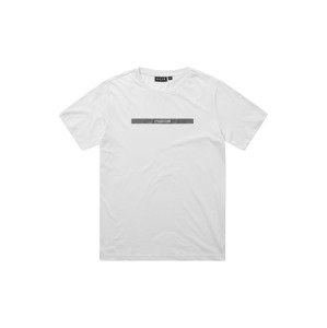 Nicce Shirt 'ELEMENT'  fehér / sötétszürke