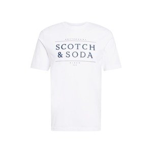 SCOTCH & SODA Póló  piszkosfehér / tengerészkék