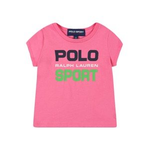 Polo Ralph Lauren T-Shirt  rózsaszín / tengerészkék / zöld / fehér
