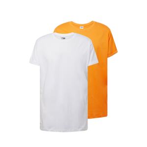 Urban Classics Póló  narancs / fehér