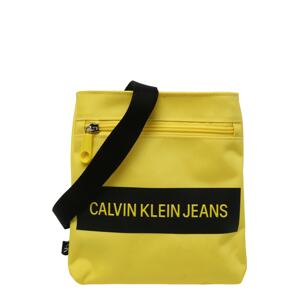 Calvin Klein Jeans Válltáska  sárga / fekete