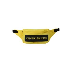Calvin Klein Jeans Övtáska  sárga / fekete