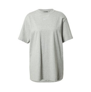 Nike Sportswear Oversize póló  szürke melír / fehér