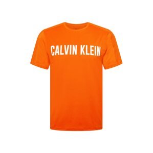 Calvin Klein Performance Funkcionális felső  narancs / fehér